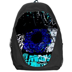 Blue Eye Backpack Bag by Valentinaart