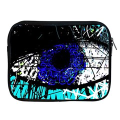 Blue Eye Apple Ipad 2/3/4 Zipper Cases by Valentinaart