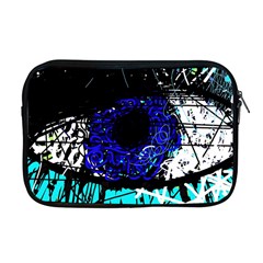 Blue Eye Apple Macbook Pro 17  Zipper Case