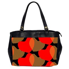 Heart Pattern Office Handbags (2 Sides)  by Nexatart