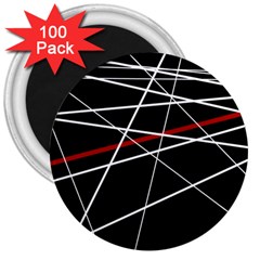 Lines 3  Magnets (100 Pack)