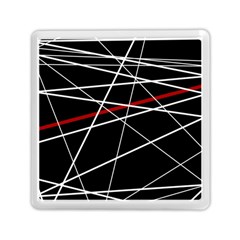 Lines Memory Card Reader (square)  by Valentinaart