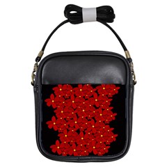 Red bouquet  Girls Sling Bags