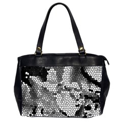 Mosaic Stones Glass Pattern Office Handbags (2 Sides)  by Nexatart