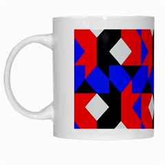 Pattern Abstract Artwork White Mugs by Nexatart