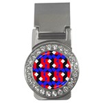 Pattern Abstract Artwork Money Clips (CZ)  Front