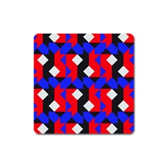 Pattern Abstract Artwork Square Magnet by Nexatart