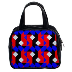 Pattern Abstract Artwork Classic Handbags (2 Sides) by Nexatart