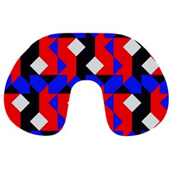 Pattern Abstract Artwork Travel Neck Pillows by Nexatart