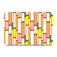 Retro Blocks Plate Mats by Nexatart