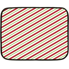 Stripes Double Sided Fleece Blanket (mini)  by Nexatart