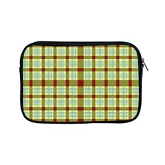 Geometric Tartan Pattern Square Apple Ipad Mini Zipper Cases by Nexatart