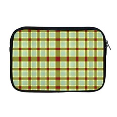 Geometric Tartan Pattern Square Apple Macbook Pro 17  Zipper Case by Nexatart