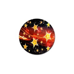 Holiday Space Golf Ball Marker (4 Pack) by Nexatart