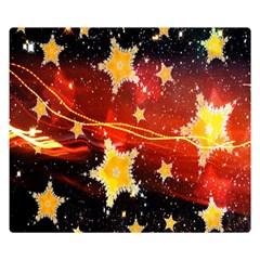 Holiday Space Double Sided Flano Blanket (small)  by Nexatart