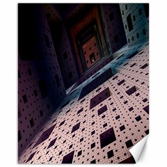 Industry Fractals Geometry Graphic Canvas 16  X 20   by Nexatart