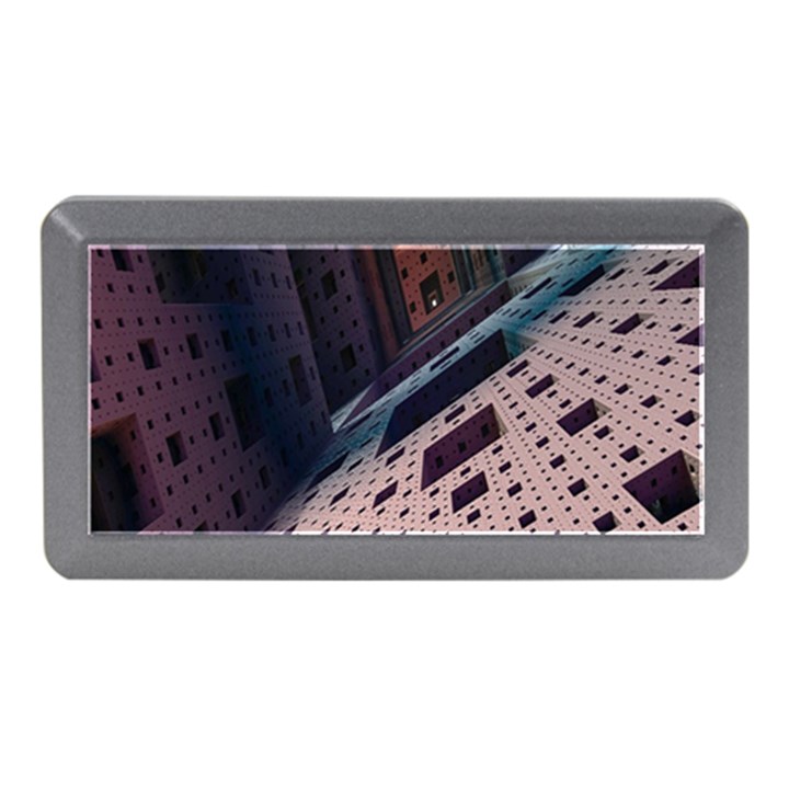 Industry Fractals Geometry Graphic Memory Card Reader (Mini)