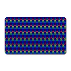 Honeycomb Fractal Art Magnet (rectangular) by Nexatart