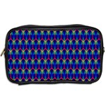 Honeycomb Fractal Art Toiletries Bags 2-Side Back