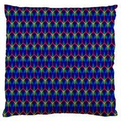 Honeycomb Fractal Art Standard Flano Cushion Case (one Side) by Nexatart