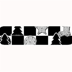 Xmas Checker Large Bar Mats