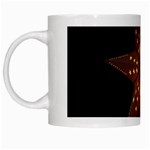 Star Light Decoration Atmosphere White Mugs Left