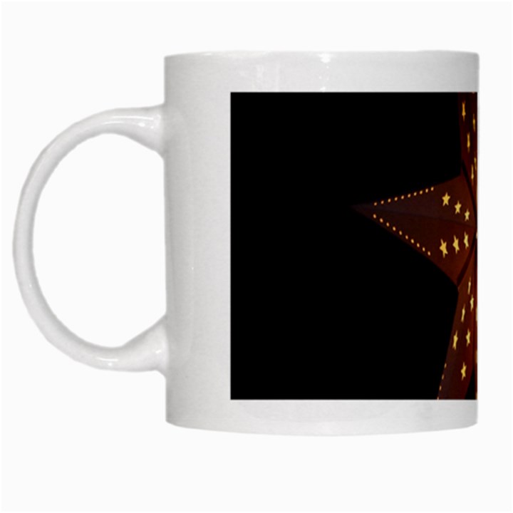 Star Light Decoration Atmosphere White Mugs