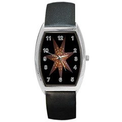 Star Light Decoration Atmosphere Barrel Style Metal Watch by Nexatart