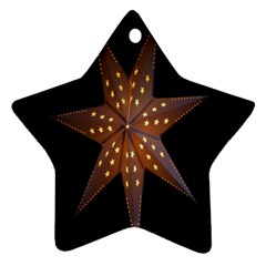 Star Light Decoration Atmosphere Star Ornament (two Sides)