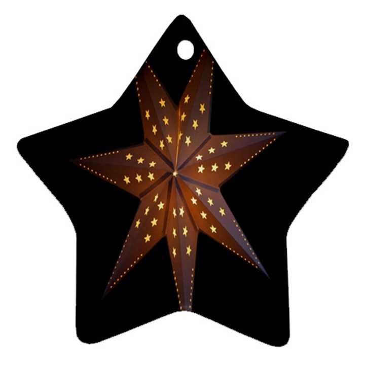 Star Light Decoration Atmosphere Star Ornament (Two Sides)