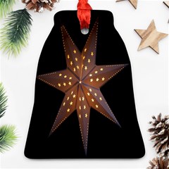 Star Light Decoration Atmosphere Bell Ornament (two Sides) by Nexatart