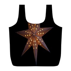 Star Light Decoration Atmosphere Full Print Recycle Bags (l)  by Nexatart