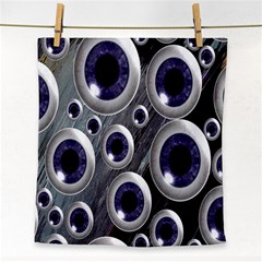 Eyeballs Pattern Face Towel