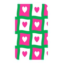 Pink Hearts Valentine Love Checks Memory Card Reader by Nexatart