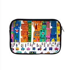 Painted Autos City Skyscrapers Apple Macbook Pro 15  Zipper Case