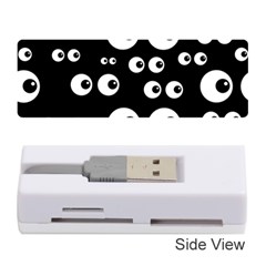 Seamless Eyes Tile Pattern Memory Card Reader (stick)  by Nexatart