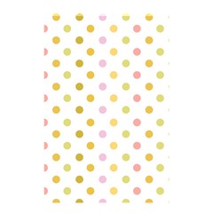 Polka Dots Retro Shower Curtain 48  X 72  (small)  by Nexatart