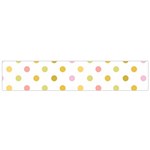 Polka Dots Retro Flano Scarf (Small) Front