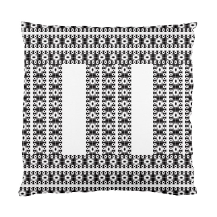 Pattern Background Texture Black Standard Cushion Case (One Side)