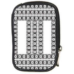 Pattern Background Texture Black Compact Camera Cases