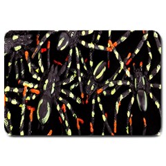 Spiders Background Large Doormat  by Nexatart