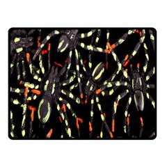 Spiders Background Double Sided Fleece Blanket (small)  by Nexatart