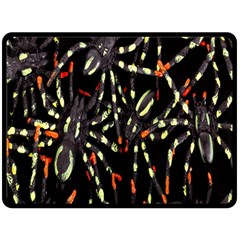 Spiders Background Double Sided Fleece Blanket (large)  by Nexatart