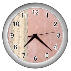 Guestbook Background Victorian Wall Clocks (silver)  by Nexatart