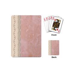 Guestbook Background Victorian Playing Cards (Mini) 