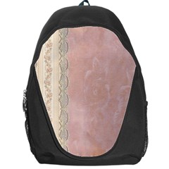 Guestbook Background Victorian Backpack Bag by Nexatart