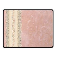 Guestbook Background Victorian Double Sided Fleece Blanket (Small) 