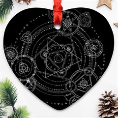 Formal Magic Circle Ornament (heart)