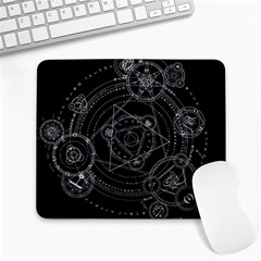 Formal Magic Circle Large Mousepads by Nexatart