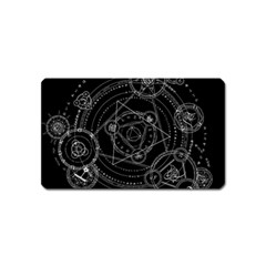 Formal Magic Circle Magnet (name Card) by Nexatart